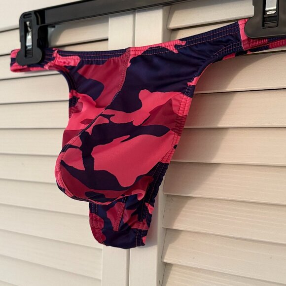 JJ Malibu Pink/Purple Camouflage Swimwear - Picture 4 of 10